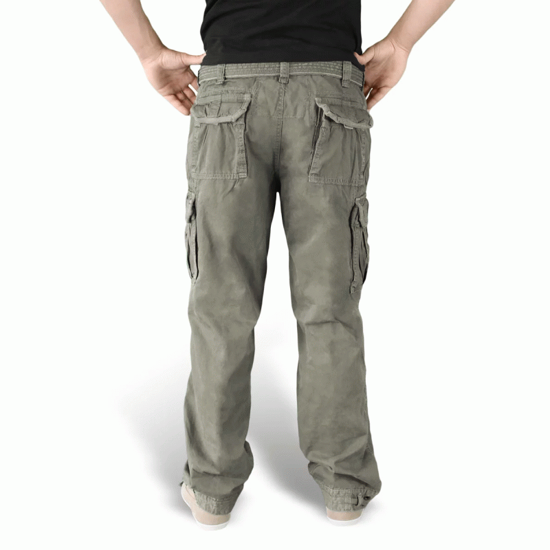 Брюки SURPLUS PREMIUM VINTAGE TROUSERS (Olive), Surplus Raw Vintage®
