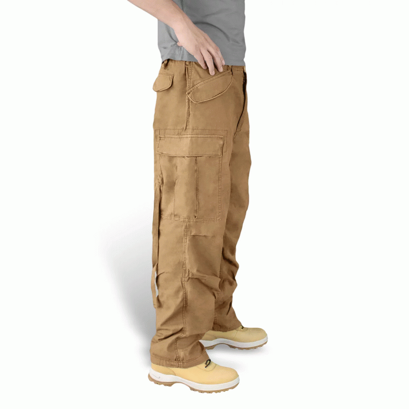 Брюки SURPLUS VINTAGE FATIGUES TROUSERS (Beige), Surplus Raw Vintage®