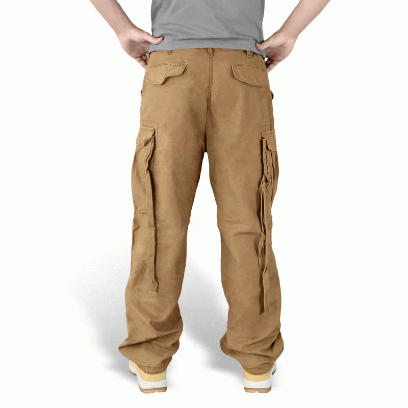 Брюки SURPLUS VINTAGE FATIGUES TROUSERS (Beige), Surplus Raw Vintage®