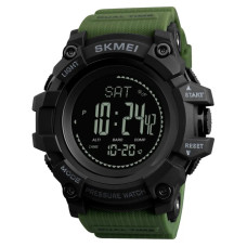 Часы тактические многофункциональные Skmei 1358 Black/Olive