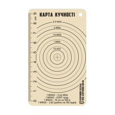 Ecopybook Tactical линейка карта кучностей