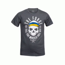 Футболка 5.11 THE FORGE UKRAINIAN FLAG TEE (лімітована серія) CHARCOAL HEATHER