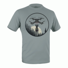 Футболка з малюнком Дрон Foliage Green