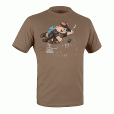 Футболка c рисунком Кибердрон Olive Drab