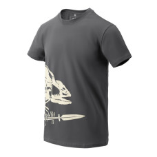 Футболка T-shirt Helikon Full Body Skeleton - Shadow Grey