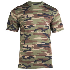 Футболка камуфляжна MIL-TEC T-Shirt Woodland, Вудленд, S