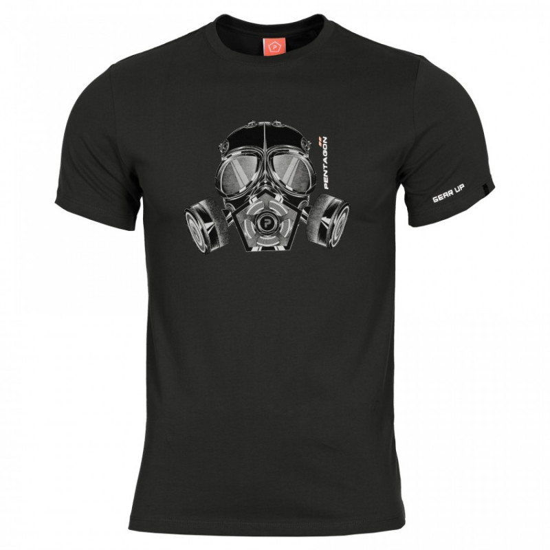 Футболка T-Shirt Pentagon "Gas-Mask" Black