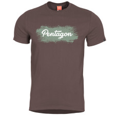 Футболка Pentagon Ageron Grunge Коричневая, Коричневый, L