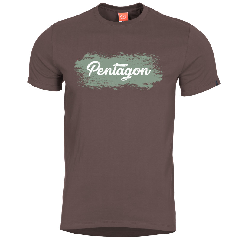 Футболка Pentagon Ageron Grunge Коричневая