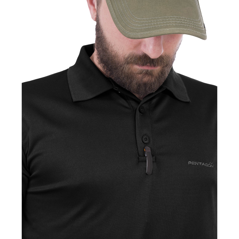 Футболка поло Pentagon Anassa Polo Shirt Black, Black, XS