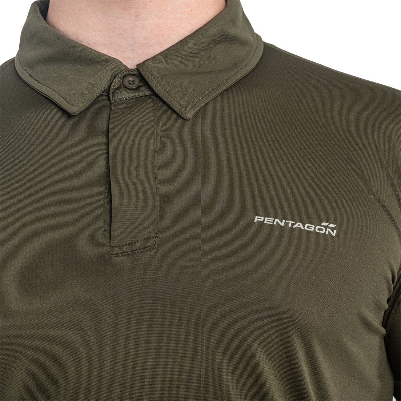 Футболка поло Pentagon Notus Polo Shirt Olive, Olive, 3XL
