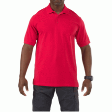 Футболка Поло тактическая с коротким рукавом 5.11 Tactical Professional Polo - Short Sleeve Range Red