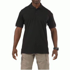 Футболка Поло тактическая с коротким рукавом 5.11 Tactical Utility Short Sleeve Polo Black