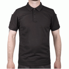 Футболка Поло тактическая TACTICAL QUICK DRY POLOSHIRT Black