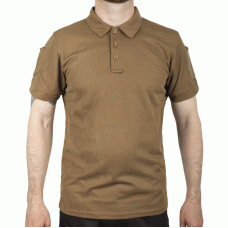 Футболка Поло тактическая TACTICAL QUICK DRY POLOSHIRT DARK COYOTE