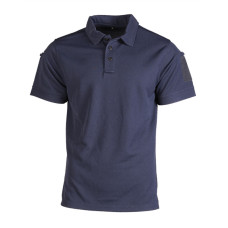 Футболка поло Mil-Tec Tactical Quickdry - Dark Blue, Navy Blue