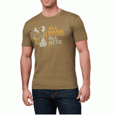Футболка з малюнком 5.11 Tactical All Bark Zoom RANGER GREEN