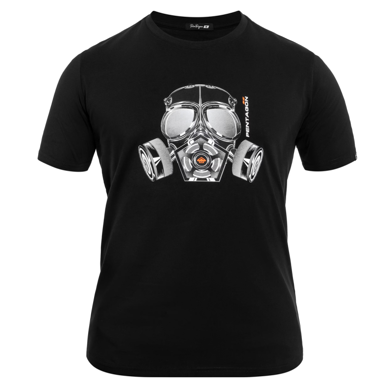 Футболка T-Shirt Pentagon "Gas-Mask" Black
