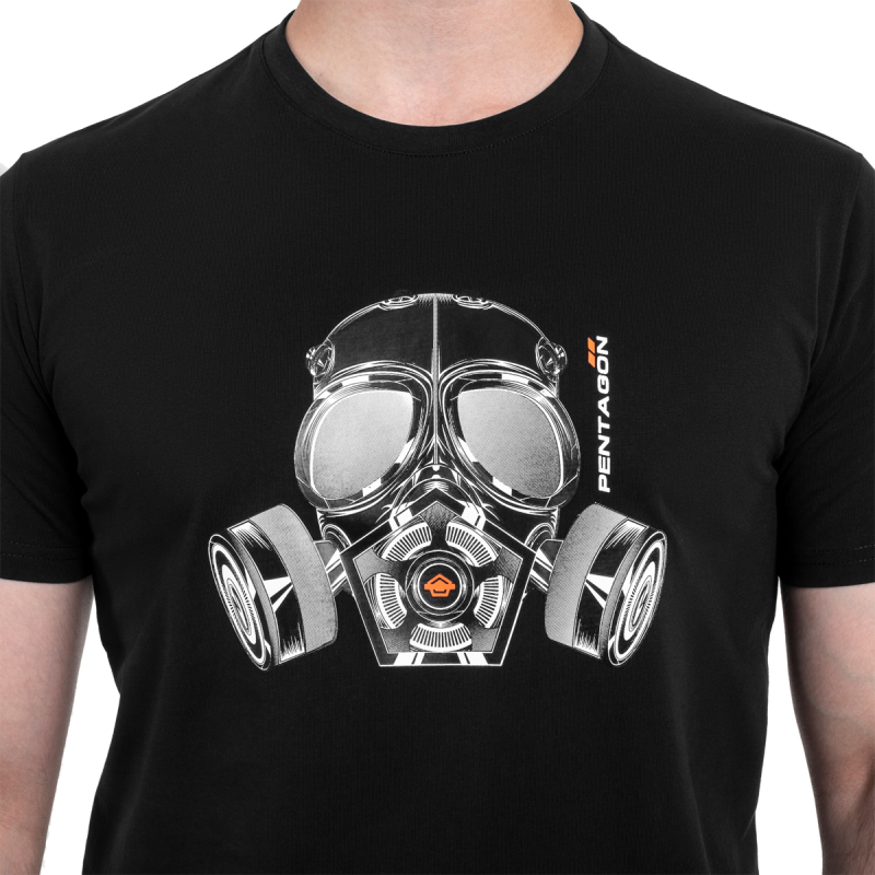 Футболка T-Shirt Pentagon "Gas-Mask" Black