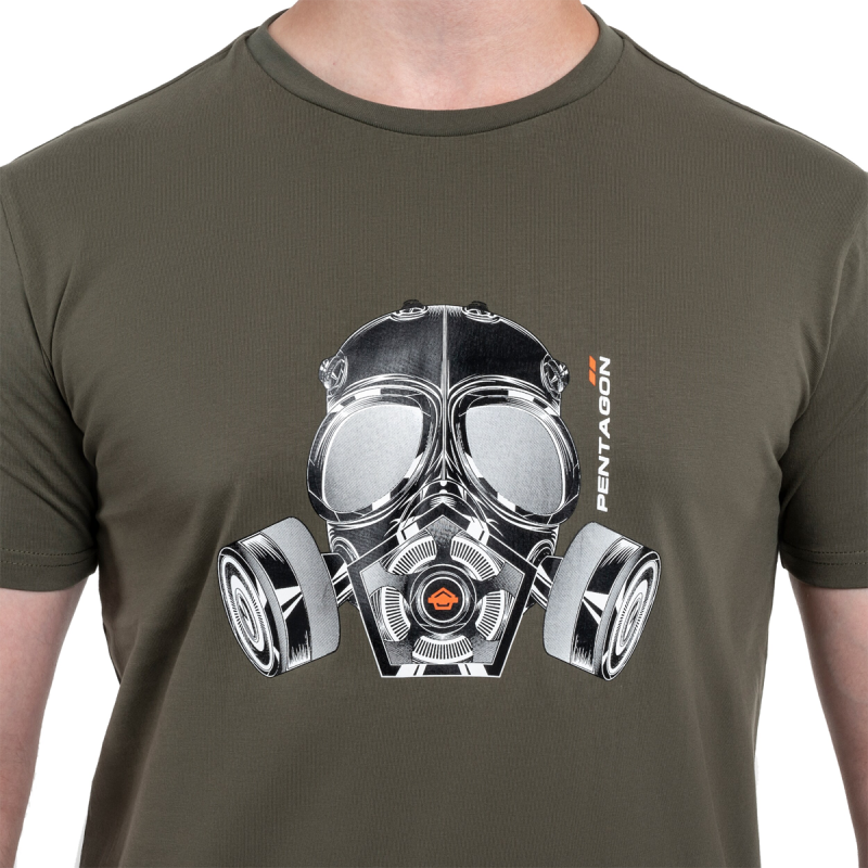 Футболка T-Shirt Pentagon "Gas-Mask" Oive