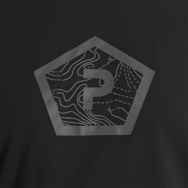 Футболка T-shirt Pentagon Shape - Black