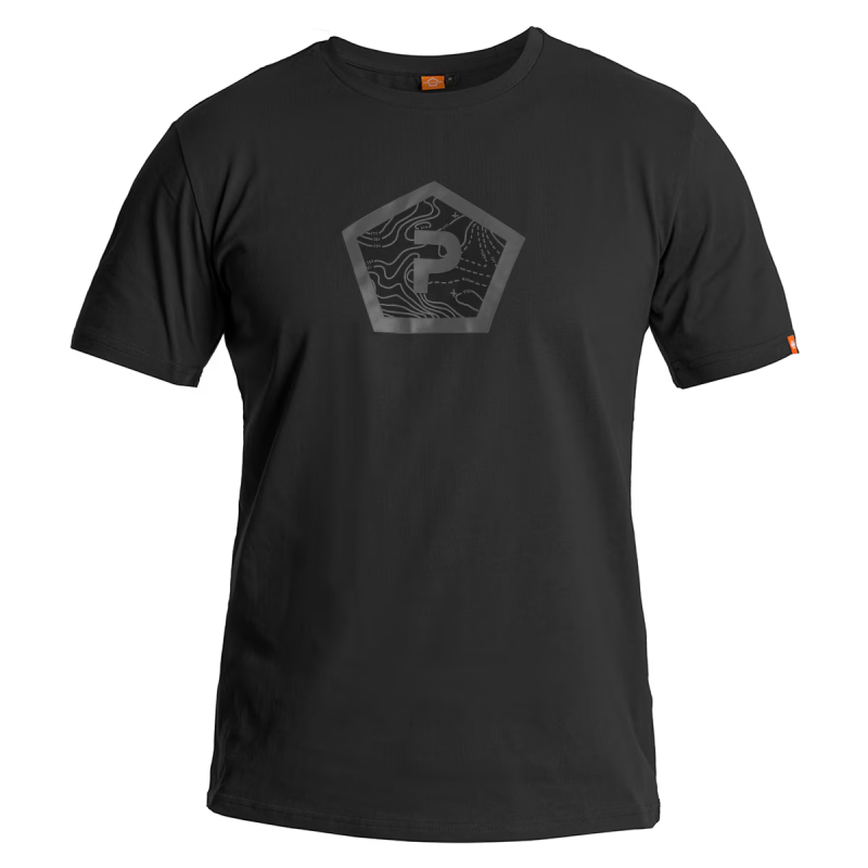 Футболка T-shirt Pentagon Shape - Black