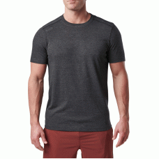 Футболка тактична потовідвідна 5.11 PT-R Charge Short Sleeve Top 2.0 (Black Heather), 5.11 ®