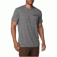 Футболка з малюнком 5.11 Triblend Legacy Short Sleeve Tee (CHARCOAL HEATHER), 5.11 ®