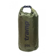 Гермомешок Tramp PVC Diamond Rip-Stop оливковый 20л