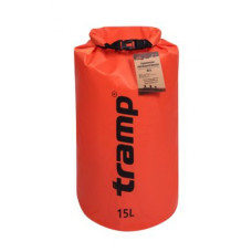 Гермомешок Tramp PVC Diamond Rip-Stop 15 л TRA-112 Оранжевый