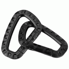 Карабин тактический пластиковый ABS (2 шт.) Black