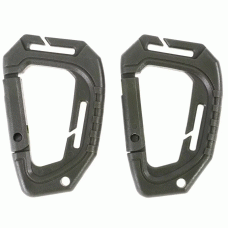 Карабин тактический пластиковый TACTICAL CARABINER MOLLE (2 шт.) Olive