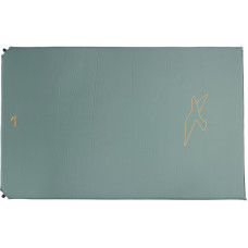 Коврик самонадувающий Easy Camp Self-inflating Siesta Mat Double 5 cm Grey (300058)