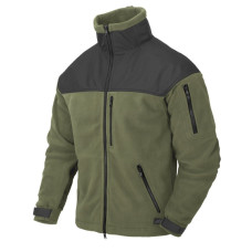 Флисовая кофта Helikon Classic Army , Black\Olive Green