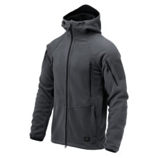 Флисовая кофта Helikon Patriot Mk2 Hybrid Fleece - Shadow Grey/Black