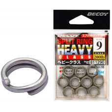 Кольцо заводное Decoy Split Ring Heavy #8 150lb (10 шт/уп)