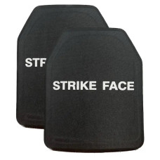 КОМПЛЕКТ КЕРАМИЧЕСКИХ ОБЛЕГЧЕННЫХ БРОНЕПЛИТ STRIKE FACE 6 КЛАСС 2.3КГ