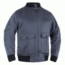 Куртка-бомбер USN-37J1 Pilot Jacket Graphite