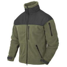 Куртка CLASSIC ARMY - Fleece, Olive/Black, Helikon-Tex