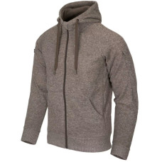Куртка COVERT TACTICAL HOODIE (FullZip), Light Tan/Melange, Helikon-Tex
