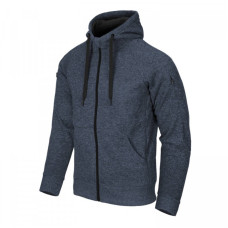 Куртка COVERT TACTICAL HOODIE (FullZip), Blue Melange, Helikon-Tex