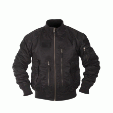 Куртка демісезонна Sturm Mil-Tec US Tactical Flight Jacket Black