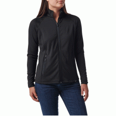 Куртка флисовая женская 5.11 Tactical Women's Stratos Full Zip Black