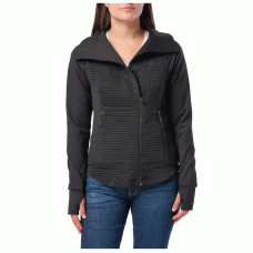 Куртка жіноча 5.11 Tactical Women's Crystal Hybrid Full Zip Jacket Black
