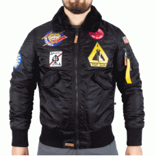 Куртка льотна демісезонна Sturm Mil-Tec Flight Jacket Top Gun Aie Force