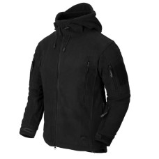 Куртка PATRIOT - Double Fleece, Black, Helikon-Tex