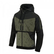Куртка ROGUE Hoodie (FullZip), Black/Desert Night Camo, Helikon-Tex