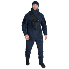 Куртка Stalker SoftShell Темно-синя 7005