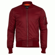Куртка Surplus Basic Bomber Jacket Бордовий