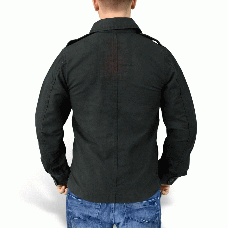 Куртка SURPLUS HERITAGE VINTAGE JACKE (Black), Surplus Raw Vintage®